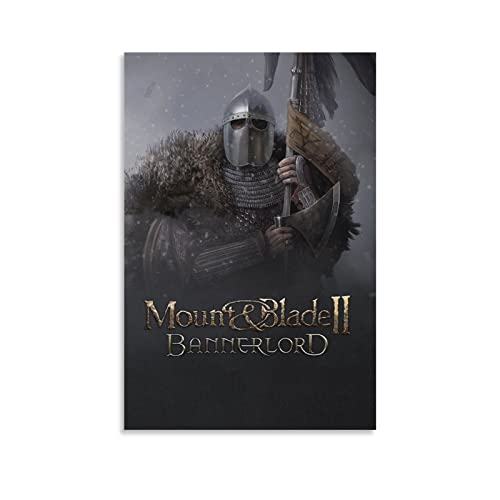 Mount And Blade II Bannerlord - Póster de lienzo y arte de pared (20 x 30 cm)