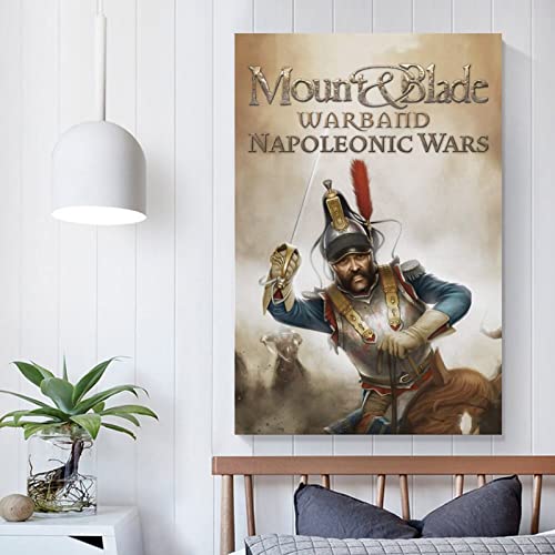 Mount & Blade Warband Napoleonic Wars - Póster para decoración de dormitorio familiar moderna para dormitorio y sala de estar, 30 x 45 cm