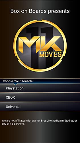 Moves for Mortal Kombat 11