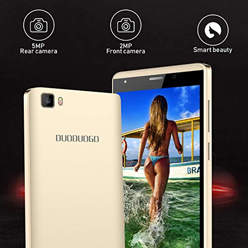 Moviles Libres Baratos 4G 16GB ROM/Memoria Extendida 128 GB, 5.0 Pulgadas 5MP Cámara Smartphone Libre Dual SIM 4G WiFi Moviles Baratos y Buenos Smartphone Batería 2800mAh J3(2020) Móvil Libre