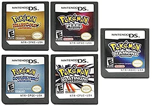 MRZJ Pokémon Corazón Gold Version Soul Silver Version versión Platinum Version versión Diamond Version Pearl Version Game Cartridges Game Cartridges for NDS 3DS DSI DS SoulSilver Version