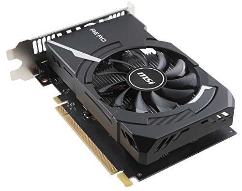 MSI GeForce GT 1030 Aero ITX 2G OC - Tarjeta gráfica (tamaño ITX, 2 GB Memoria GDDR5, VR Ready), Negro