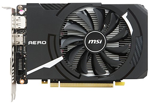 MSI GeForce GTX 1050 Ti AERO ITX 4G OC - Tarjeta Gráfica AERO