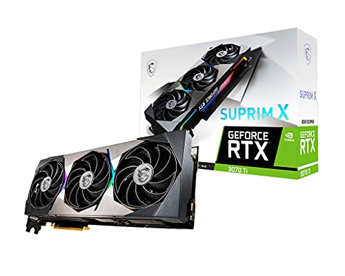 MSI GeForce RTX 3070 Ti SUPRIM X 8G NVIDIA 8 GB GDDR6X