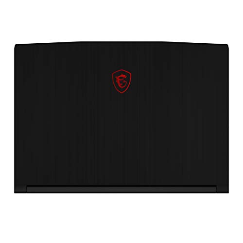 MSI GF63 Thin 10SCSR-1051XES - Ordenador portátil de 15.6" FullHD 60Hz ( Intel Core i7-10750H, 16GB RAM, 512GB SSD, Nvidia GTX1650Ti-4GB, Sin Sistema Operativo) Negro - Teclado QWERTY Espanol