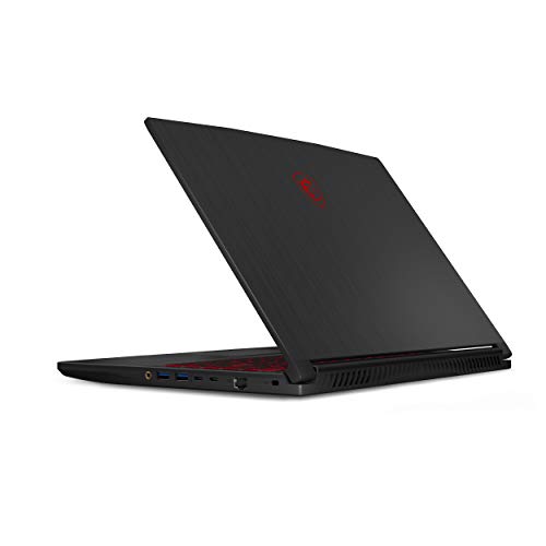 MSI GF65 Thin 10UE-280XES - Ordenador portátil de 15.6" FHD (Comet lake i7-10750H+HM470, 8 GBx2 RAM, 512 GB, RTX3060 Max-Q, GDDR6 6GB, Sin sistema operativo) Negro - Teclado QWERTY Español