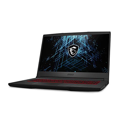 MSI GF65 Thin 10UE-280XES - Ordenador portátil de 15.6" FHD (Comet lake i7-10750H+HM470, 8 GBx2 RAM, 512 GB, RTX3060 Max-Q, GDDR6 6GB, Sin sistema operativo) Negro - Teclado QWERTY Español