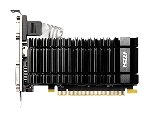 MSI - N730K-2GD3H/LPV1 - Tarjeta Gráfica Profesional NVIDIA, PCI-E 2.0, 64-bits, DL-DVI-D, HDMI, D-Sub