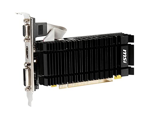 MSI - N730K-2GD3H/LPV1 - Tarjeta Gráfica Profesional NVIDIA, PCI-E 2.0, 64-bits, DL-DVI-D, HDMI, D-Sub