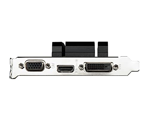 MSI - N730K-2GD3H/LPV1 - Tarjeta Gráfica Profesional NVIDIA, PCI-E 2.0, 64-bits, DL-DVI-D, HDMI, D-Sub