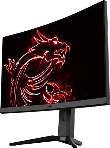 MSI Optix MAG272CQR - Monitor Gaming Curvo de 27" LED WQHD 165Hz (2560 x 1440p, ratio 16:9, Panel VA, pantalla curva 1500R, 1 ms respuesta, brillo 300 nits, Anti-glare) negro, compatible con consolas