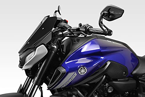 MT 07 FZ07 2021 - Kit Carenabris 'Warrior' (R-0946) - Parabrisas Lunas Cúpula de Aluminio - Tornillería Incluido - Accesorios De Pretto Moto (DPM Race) - 100% Made in Italy