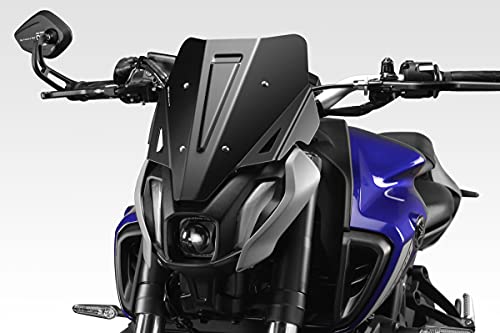 MT 07 FZ07 2021 - Kit Carenabris 'Warrior' (R-0946) - Parabrisas Lunas Cúpula de Aluminio - Tornillería Incluido - Accesorios De Pretto Moto (DPM Race) - 100% Made in Italy