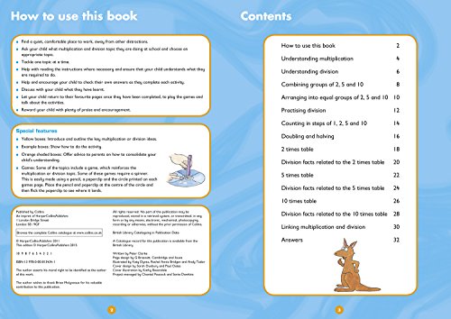 Multiplication and Division Ages 5-7: Ideal for home learning (Collins Easy Learning KS1)
