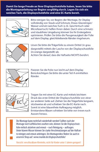 mumbi - Protector de pantalla para Nintendo 3DS 3 DS XL (4 unidades, antirreflectante, antihuellas)