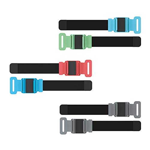 Muñequeras para Nintendo Switch Controller Game Just Dance 2020, 2 Pack De Correa Elástica Ajustable para El Controlador, La Banda De La Pierna Es Adecuada para Switch Ring Fit Adventure