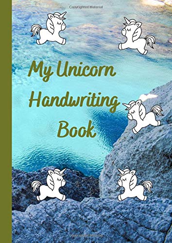 My Handwriting Book: Large format - with 100 handwriting sheets