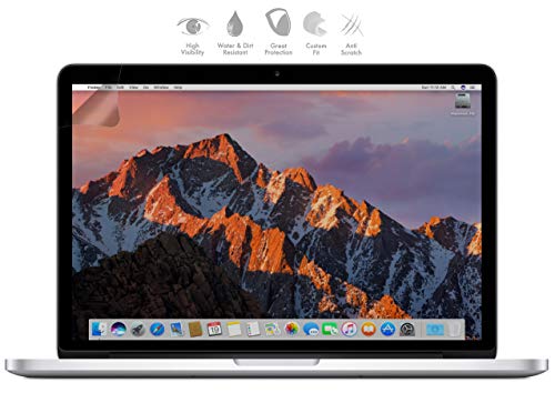 MyGadget Protector Pantalla Mate para Apple MacBook Pro Retina 13" 2012-2015 / Modelos A1425 A1502 - Lámina Transparente Antirreflejo - Filtro Antihuellas