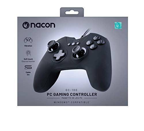 Nacon GC-100 - Controlador de juegos, color negro