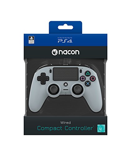 Nacon - Mando Compacto PS4, Color Gris