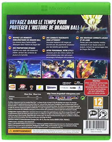 Namco Bandai Games Dragon Ball Xenoverse 2, Xbox One Básico Xbox One Inglés vídeo - Juego (Xbox One, Xbox One, Lucha, Modo multijugador)