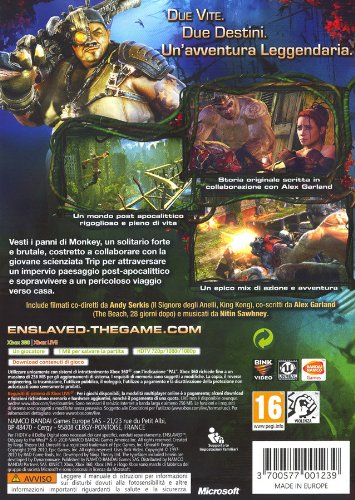 Namco Bandai Games Enslaved, Xbox 360 - Juego (Xbox 360)