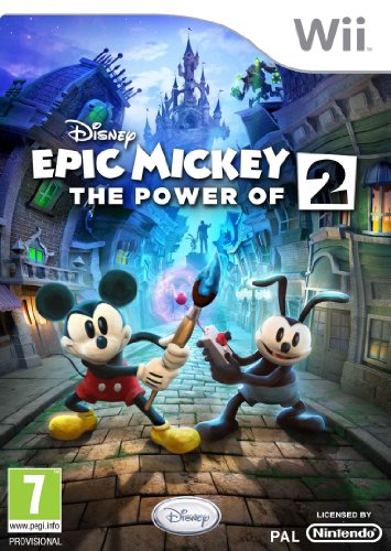 Namco Bandai Games Epic Mickey 2 The Power of Two, Wii - Juego (Wii, Nintendo Wii, Acción / Aventura, Junction Point)