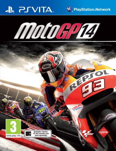 Namco Bandai Games MotoGP™14, PS Vita Básico PlayStation Vita Inglés vídeo - Juego (PS Vita, PlayStation Vita, Deportes, Modo multijugador, E (para todos), Soporte físico)