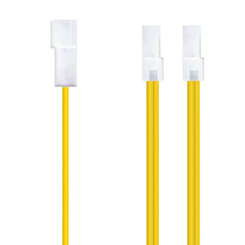 NANOCABLE 10.19.0401 - Cable Alimentación 2xMOLEX Macho a 1xMOLEX Hembra, 4pin/M-2xMOLEX 4pin/H, 20cm, Multicolor