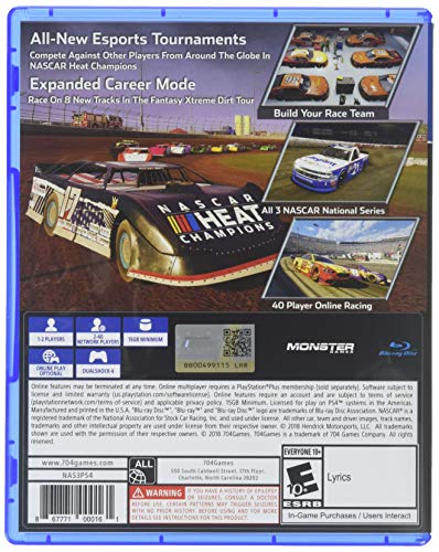 NASCAR Heat 3 for PlayStation 4