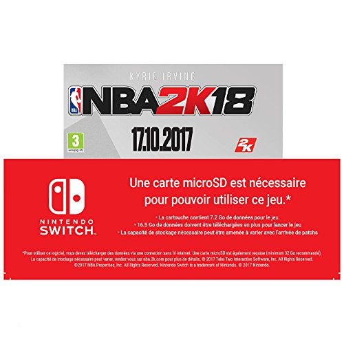 NBA 2K18 Legend Edition Jeu Switch