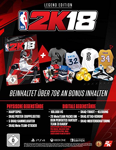 NBA 2K18 - Legend Edition - Nintendo Switch [Importación alemana]