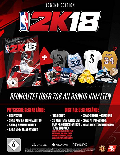 NBA 2K18 - Legend Edition - PlayStation 4 [Importación alemana]