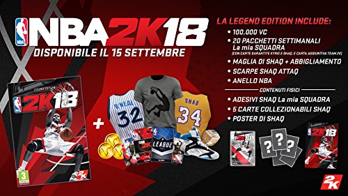 NBA 2K18 - Legend Special Limited - Xbox One [Importación italiana]