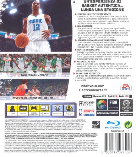 NBA Live 10 [Importación italiana]