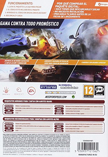 Need for Speed Payback - Edición estándar (La caja contiene un código de descarga)