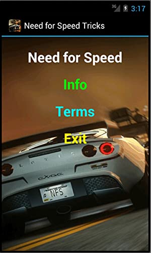 Need for Speed Tricks