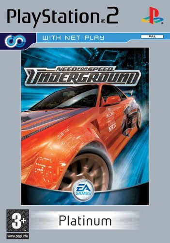 Need for Speed Underground Platinum (PS2) by Electronic Arts