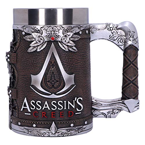 Nemesis Now Jarra de resina con licencia oficial de Assassins Creed Brotherhood, marrón, 15,5 cm (B5347S0)