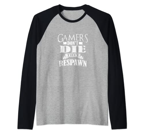 Nerd Gamer MMO Online Game Pro Gaming Console PC Camiseta Manga Raglan