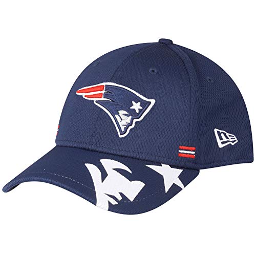 New Era Gorra 9Forty Patriots Sideline HomeEra de Beisbol Baseball (Talla única - Azul)