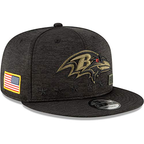 New Era NFL BALTIMORE RAVENS Salute to Service 2020 Snapback 9FIFTY Game Cap