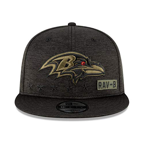 New Era NFL BALTIMORE RAVENS Salute to Service 2020 Snapback 9FIFTY Game Cap