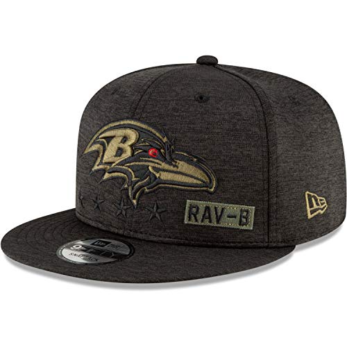 New Era NFL BALTIMORE RAVENS Salute to Service 2020 Snapback 9FIFTY Game Cap