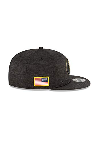 New Era NFL SAN FRANCISCO 49ERS Salute to Service 2020 Snapback 9FIFTY Game Cap, Größe:S/M