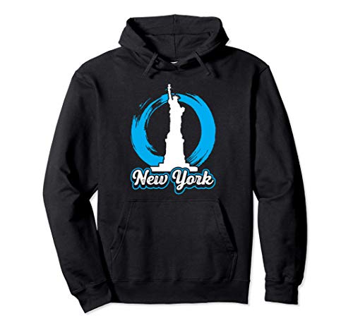 New York City United States Big Apple Liberty Vacation Gift Sudadera con Capucha