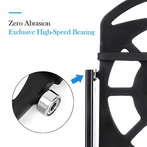 NEWZEROL Accesorios para podómetro Compatibles con podómetro Poke Ball Plus/Pokemon Go para teléfono Celular, [Cable USB] [instalación fácil] [silencioso] [Soporte para 2 teléfonos] - Rosado