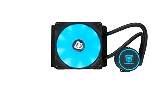 Nfortec Hydrus V2 Refrigeración Líquida 1200mm con Ventilador LED Blue de 120mm (Compatible con AMD e Intel) - Color Azul