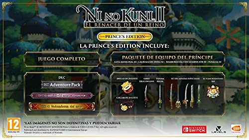 Ni No Kuni Ii: El Renacer De Un Reino Prince’S Edition