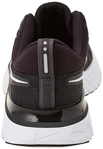 Nike React Infinity Run FK 2, Zapatillas para Correr Hombre, Black/White-Iron Grey, 45 EU